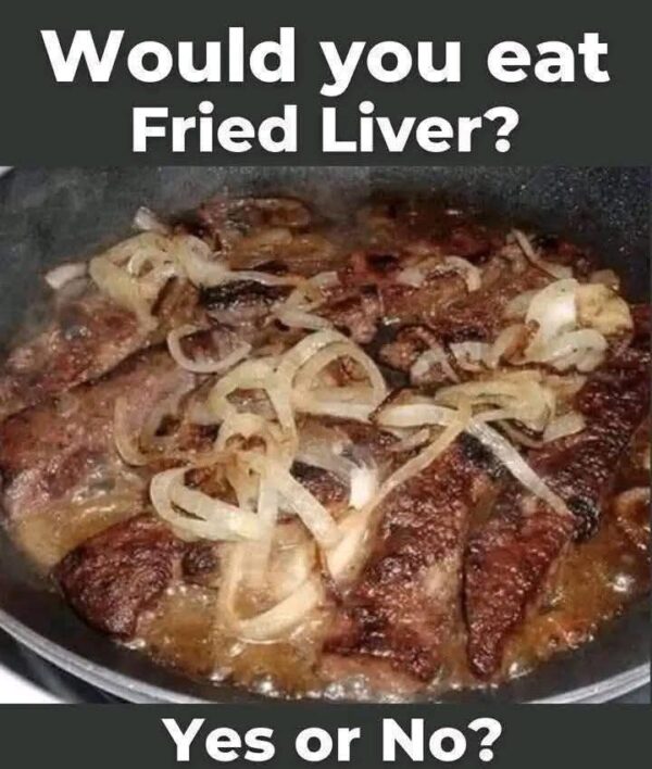 Fried liver with onions is a classic comfort food
